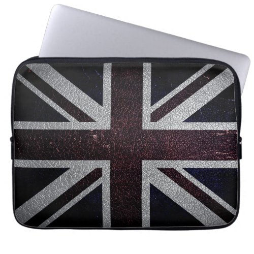 United Kingdom Flag Vintage 4 Laptop Sleeve