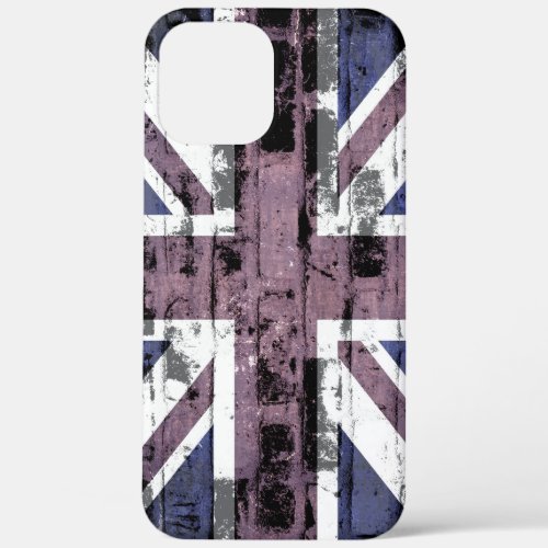 United Kingdom Flag Vintage iPhone 12 Pro Max Case