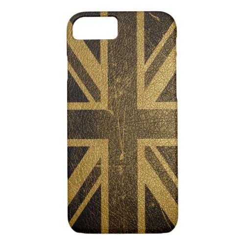 United Kingdom Flag Vintage iPhone 87 Case