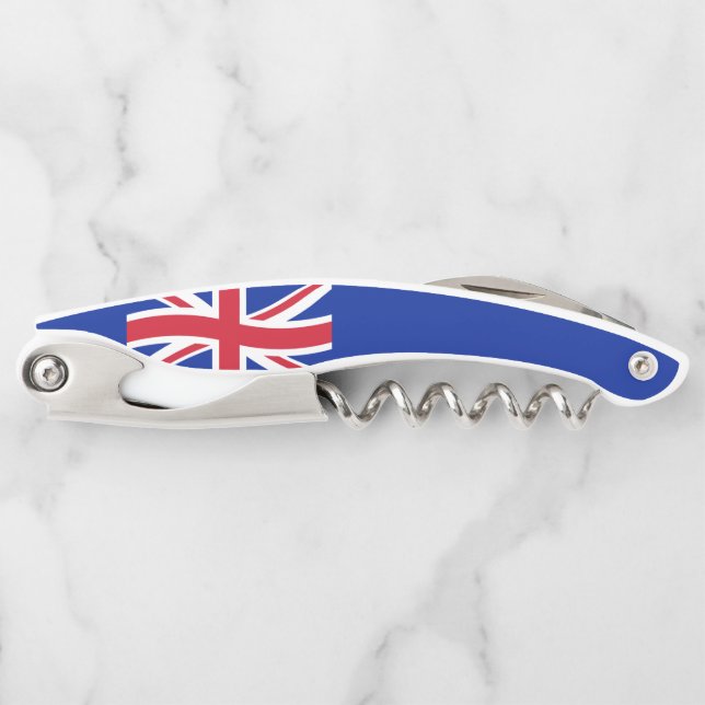 United Kingdom flag Waiter's Corkscrew (Front)