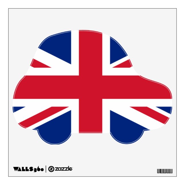 United Kingdom Flag Wall Decal (Front)