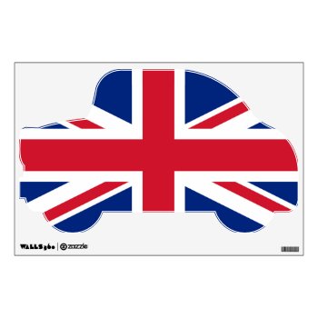 United Kingdom Flag Wall Sticker by abbeyz71 at Zazzle