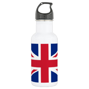 United Kingdom flag Water Bottle