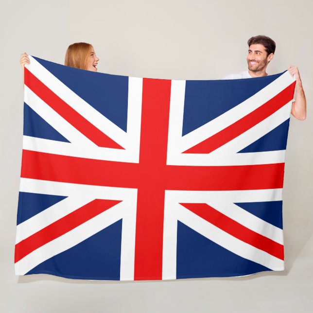 United Kingdom Fleece Blanket (In Situ)