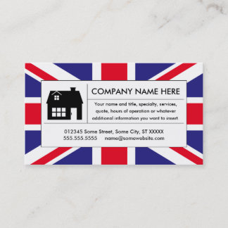 united kingdom home business card