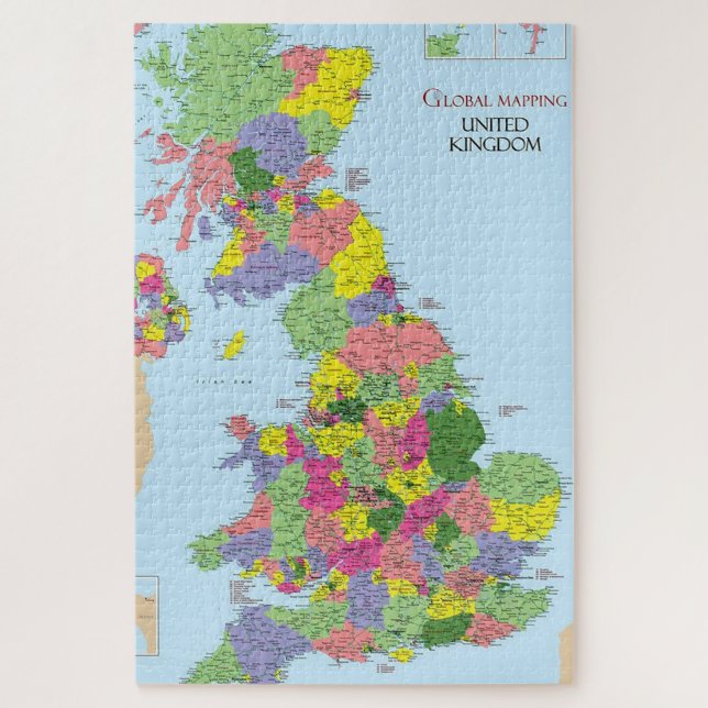 “United Kingdom” Jigsaw Puzzle (Vertical)