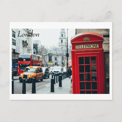 United Kingdom London Postcard