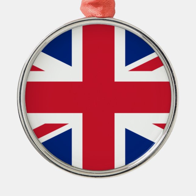 united kingdom metal ornament (Front)