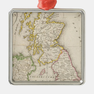 United Kingdom Metal Ornament