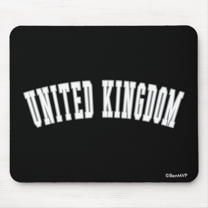 United Kingdom Mousepad