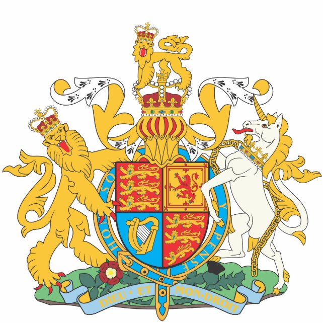 United Kingdom national emblem Cutout (Front)
