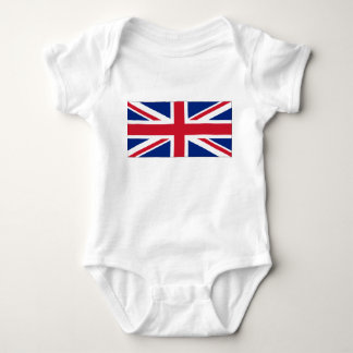 United Kingdom National Flag Baby Bodysuit