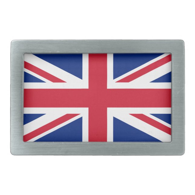 United Kingdom National Flag Belt Buckle (Front)