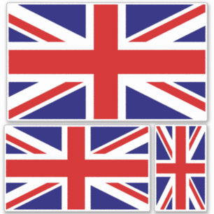 United Kingdom National Flag Contour Sticker