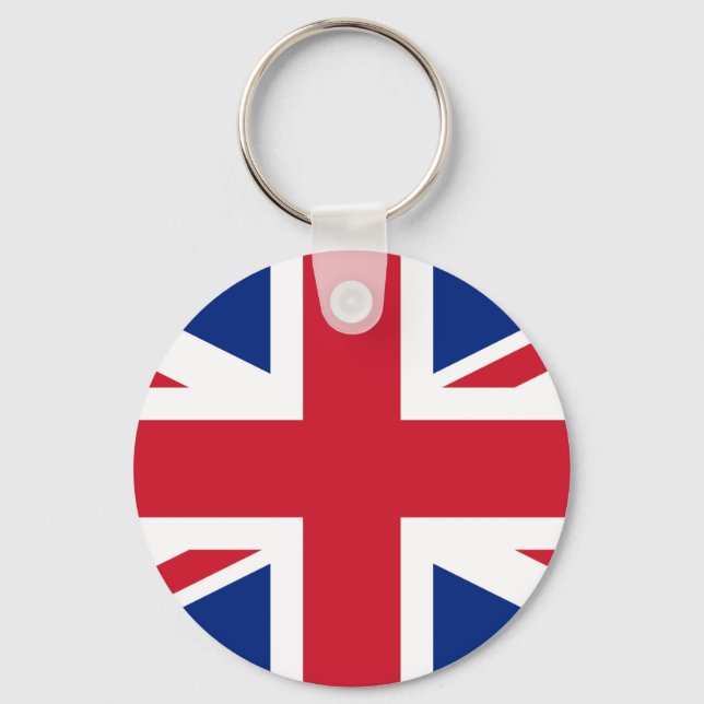 United Kingdom National Flag Keychain (Front)