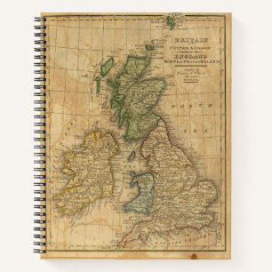 United Kingdom of England, Scotland and Ireland Notebook