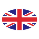 UNITED KINGDOM OVAL STICKER