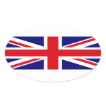 UNITED KINGDOM OVAL STICKER