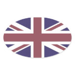 UNITED KINGDOM OVAL STICKER