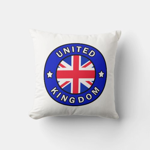 United Kingdom pillow