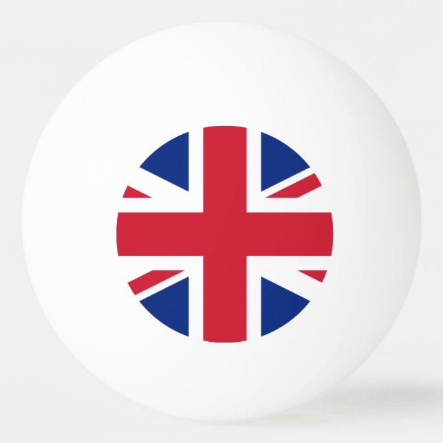 united kingdom Ping-Pong ball (Front)