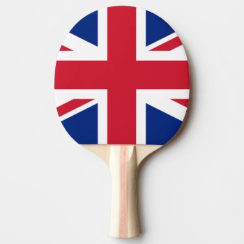 United Kingdom Ping Pong Paddle by flagart at Zazzle
