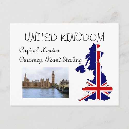 United Kingdom Postcard