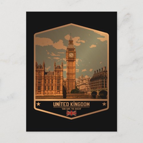 United Kingdom Postcard