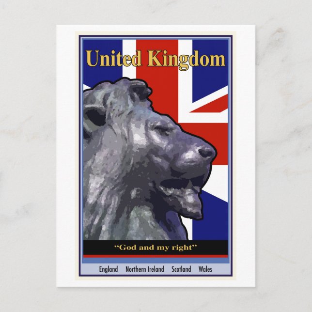 United Kingdom Postcard (Front)