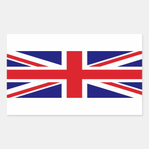 UNITED KINGDOM RECTANGULAR STICKER