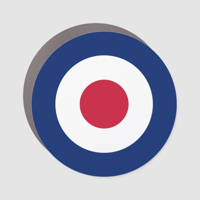 United Kingdom Roundel Car Magnet (Front)