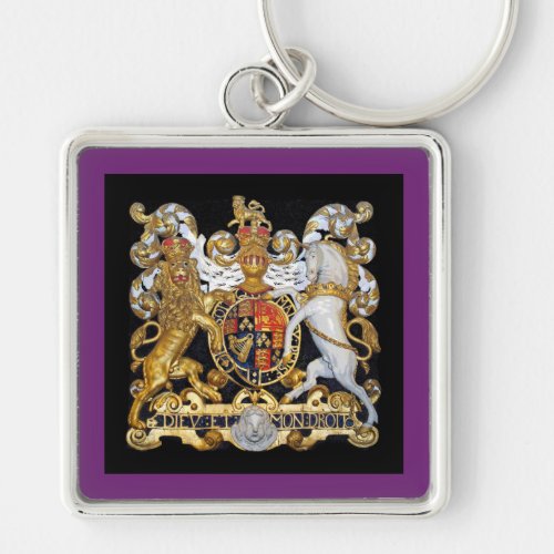 United Kingdom Royal Coat of Arms Keychain