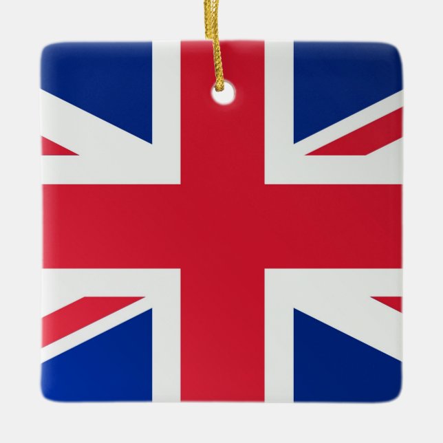 United Kingdom Square Ornament 2 (Front)