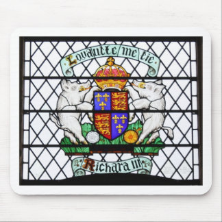 UNITED KINGDOM STAINED GLASS RICHARD III MOUSE PAD