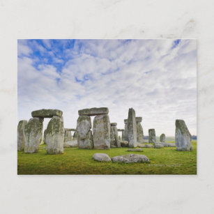 United Kingdom, Stonehenge Postcard