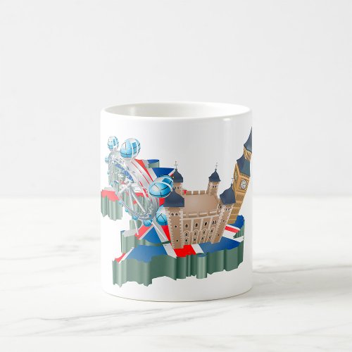 United Kingdom Travel Coffee Mug