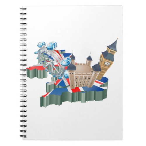 United Kingdom Travel Notebook