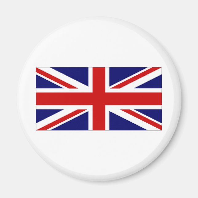 United Kingdom Union Flag amp Naval Jack Magnet (Front)