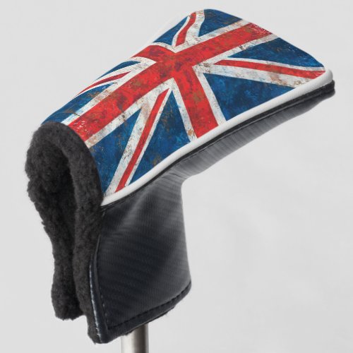 United Kingdom Union Jack Distressed Flag Golf Head Cover