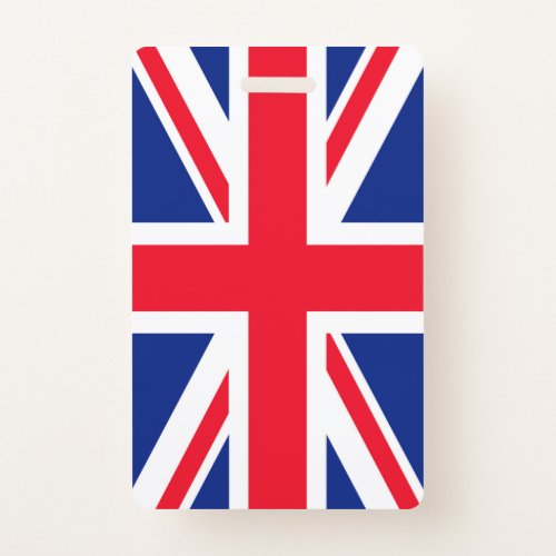 United Kingdom Union Jack Flag Badge