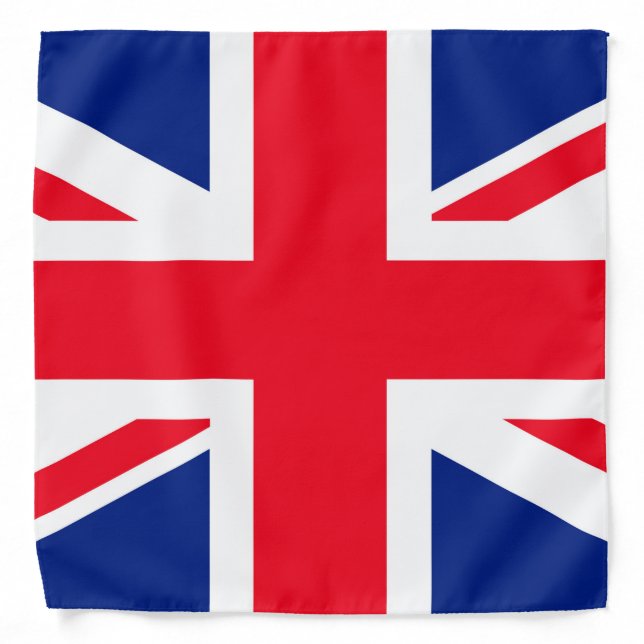 United Kingdom Union Jack Flag Bandana (Front)