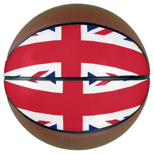 United Kingdom Union Jack Flag Basketball