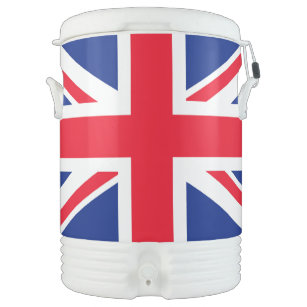 United Kingdom Union Jack Flag Beverage Cooler
