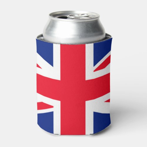 United Kingdom Union Jack Flag Can Cooler