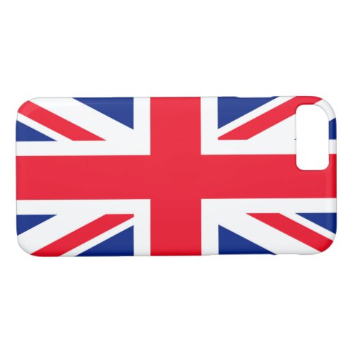 United Kingdom Union Jack Flag iPhone 87 Case
