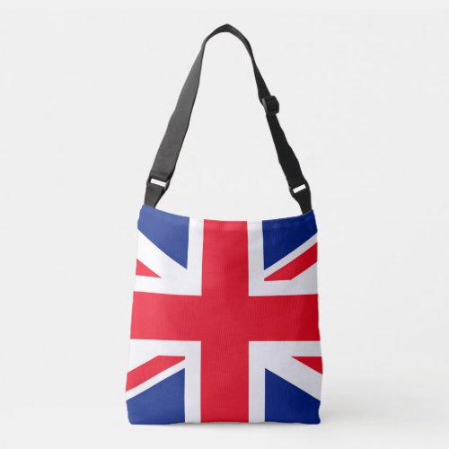 United Kingdom Union Jack Flag Crossbody Bag