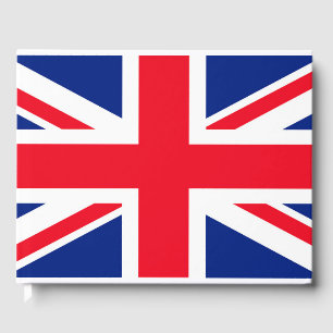 United Kingdom Union Jack Flag Guest Book
