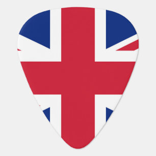 United Kingdom Union Jack Flag Guitar Pick
