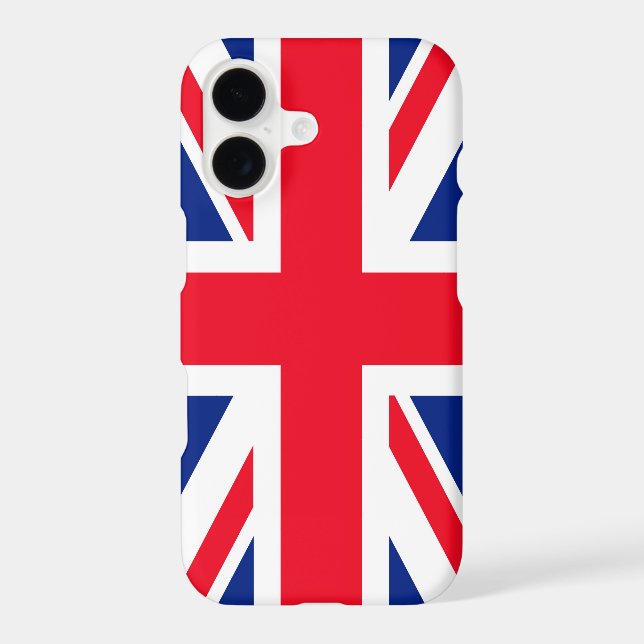 United Kingdom Union Jack Flag Iphone Case (Back)