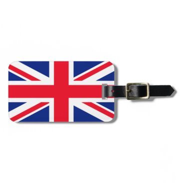 United Kingdom Union Jack Flag Luggage Tag